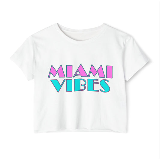 MIAMI VIBES Crop Top