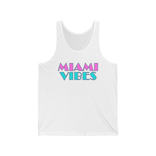 MIAMI VIBES Unisex Tank Top